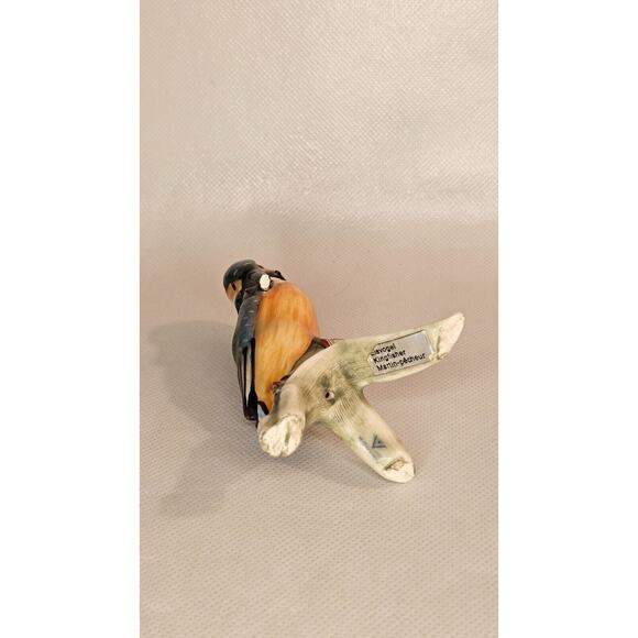Goebel Hummel Figurine "Kingfisher" Beak Has Damage - Picture 7 of 7